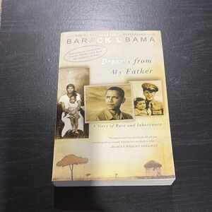 Dreams from My Father by Barack Obama paperback book